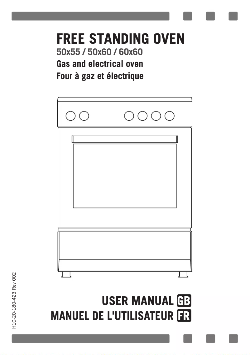 First page image of the manual for BA6GX