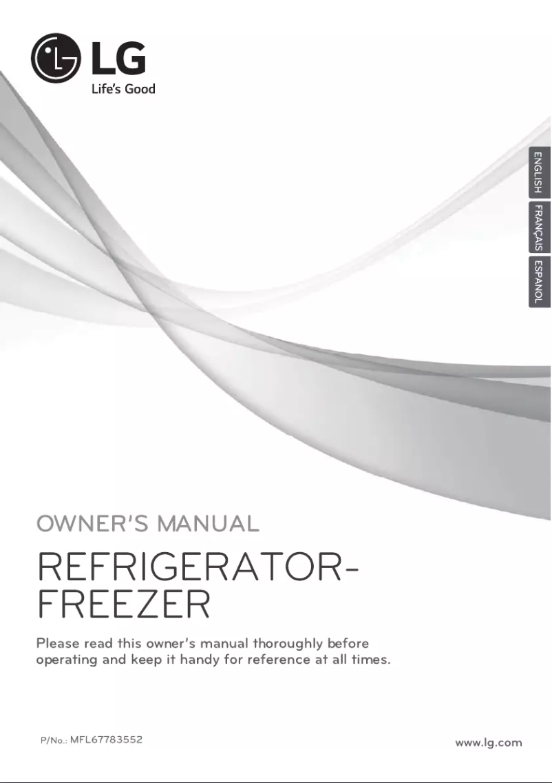 Page 1 of the manual User Manual LG GB44SVP