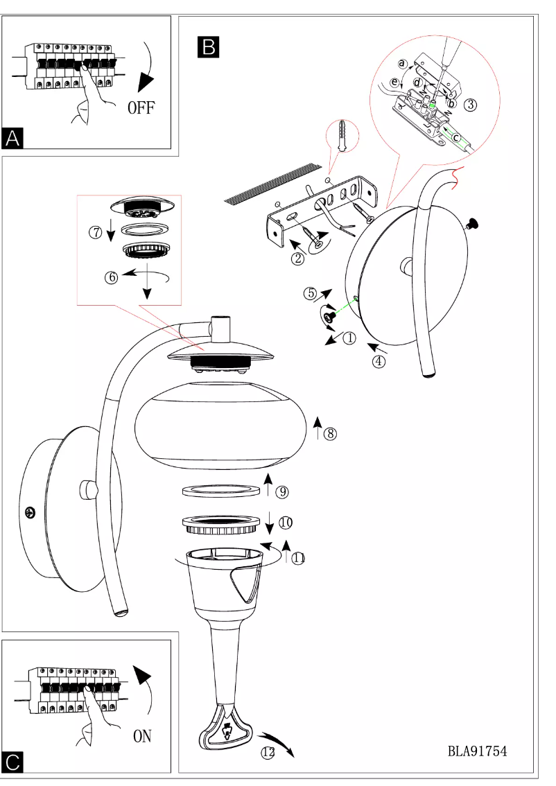 First page image of the manual for Aleandro