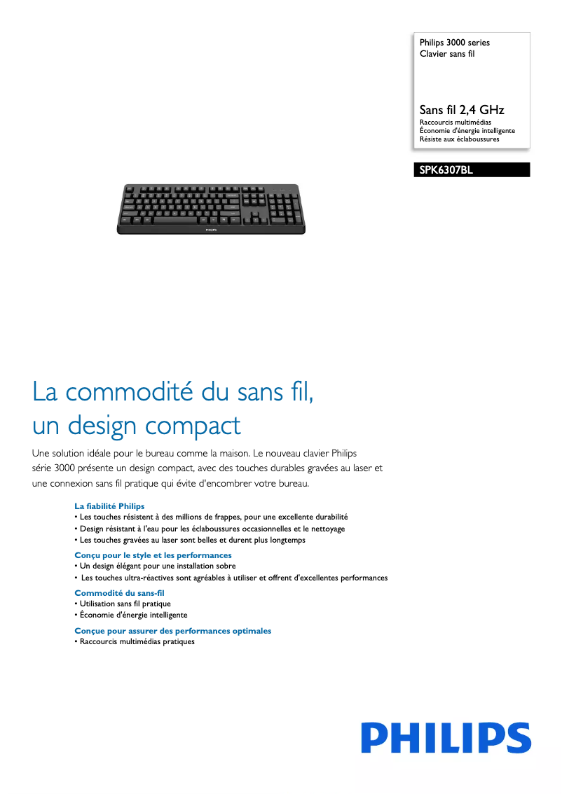 First page image of the manual for SPK6307