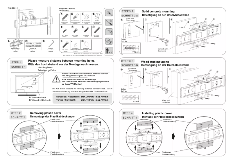 First page image of the manual for S0344