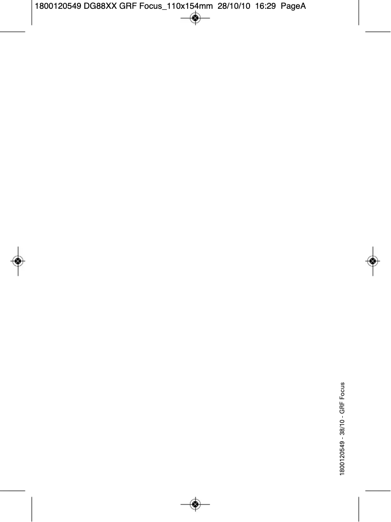 Image de la première page du manuel de l'appareil Pro Perfect DG8880