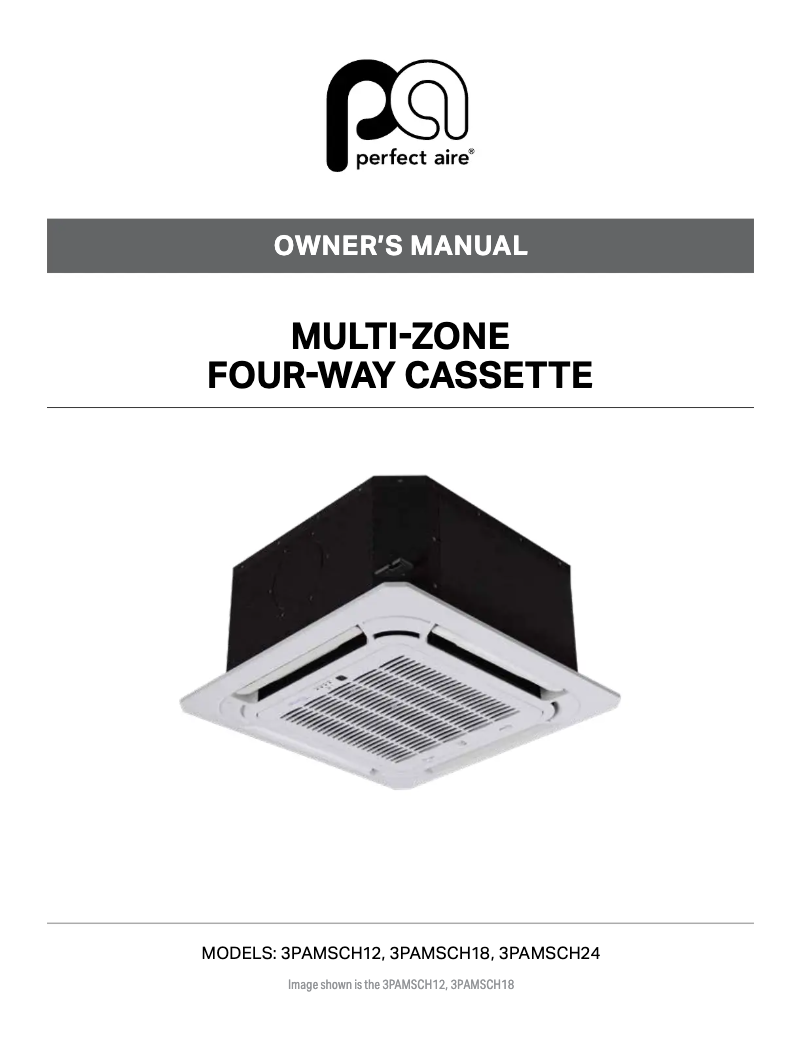 First page image of the manual for 3PAMSCH12