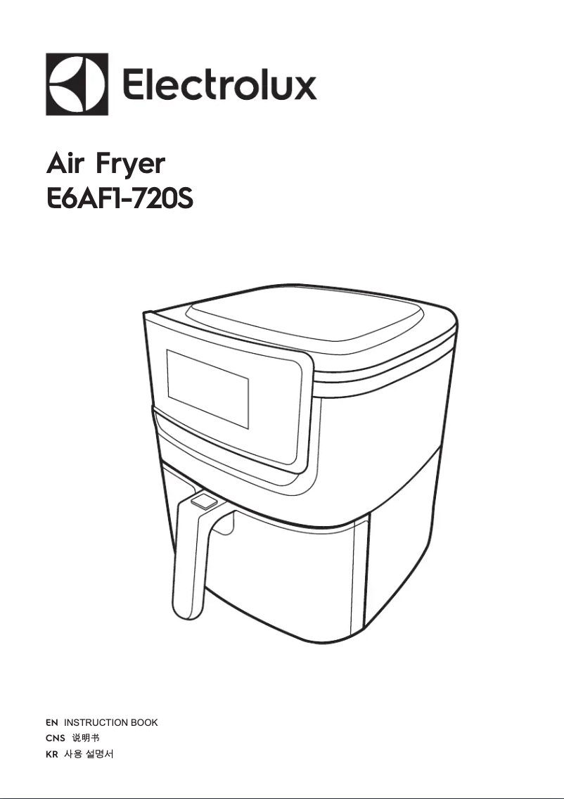 Page 1 of the manual User Manual Electrolux Explore 6 E6AF1-720S