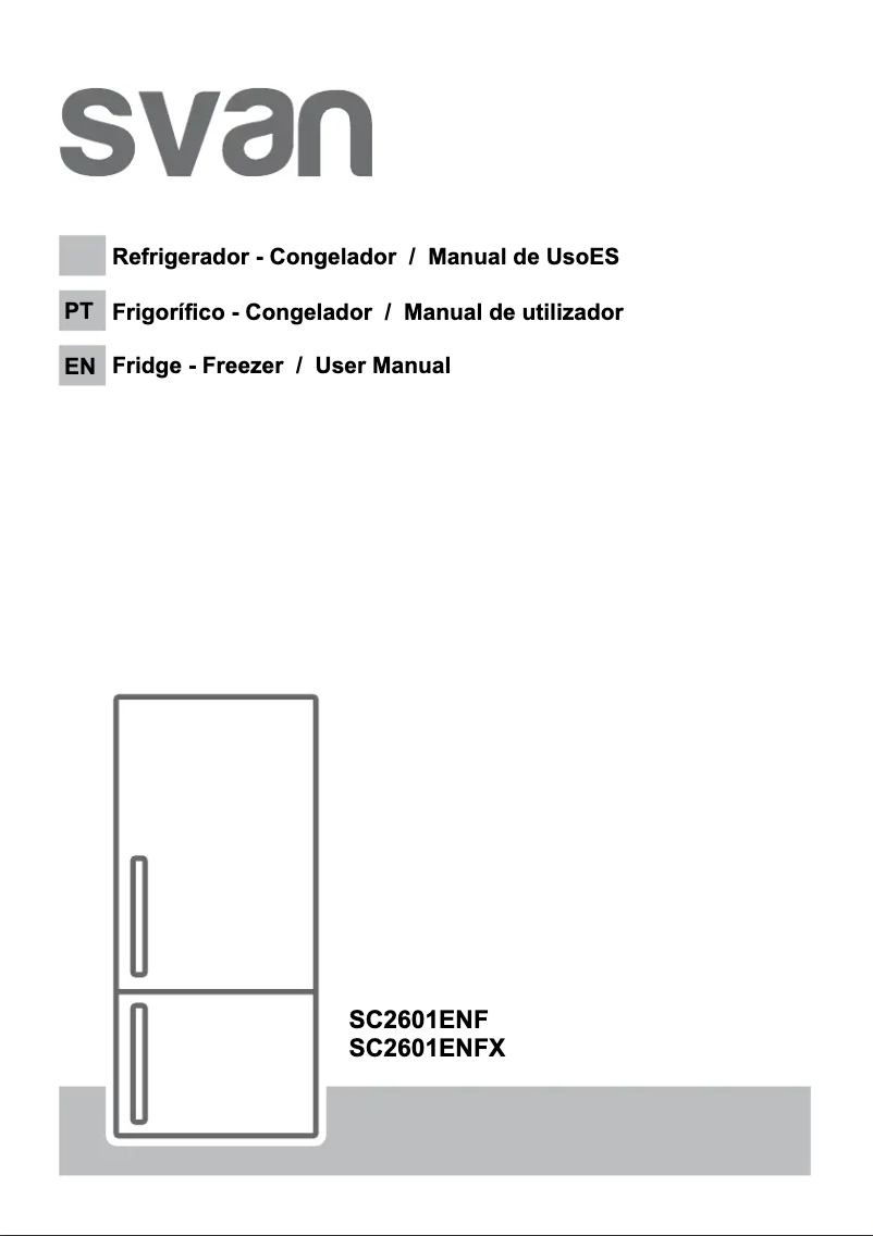 Page 1 of the manual User Manual SVAN SC2601ENF