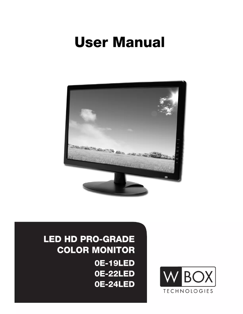 Image de la première page du manuel de l'appareil 0E-22LED