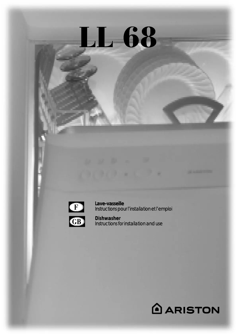 Page 1 of the manual User Manual Hotpoint Ariston LL 68 X FR