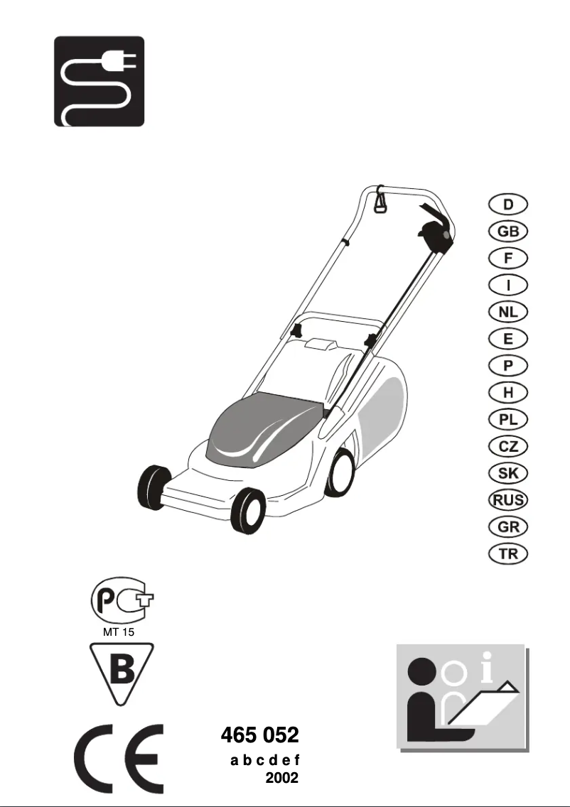 Page 1 of the manual User Manual AL-KO L 45