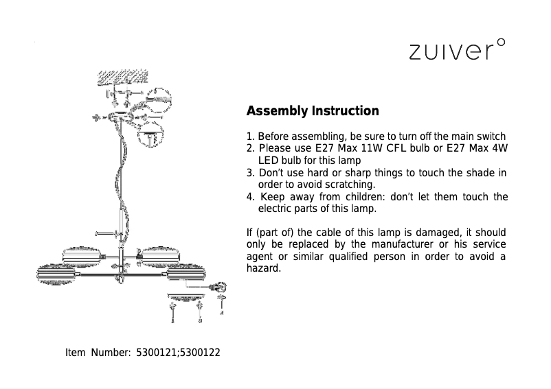 First page image of the manual for Gringo Multi