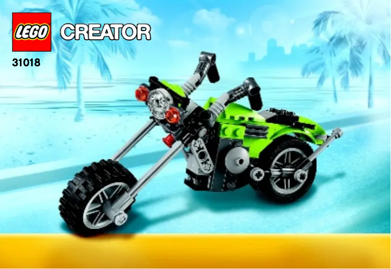 First page image of the manual for Creator 31018