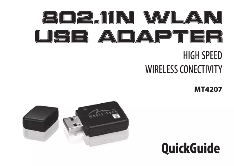 Page 1 of the manual User Manual Media-Tech MT4207