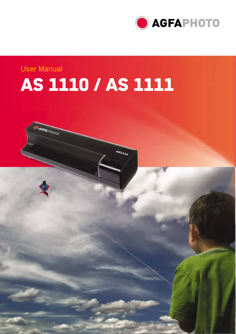 Image de la première page du manuel de l'appareil Agfaphoto AS1111