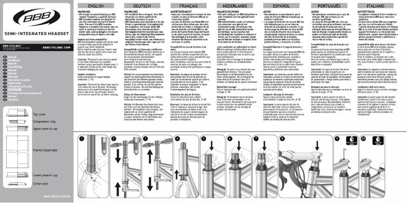 Page 1 of the manual User Manual BBB BHP-54