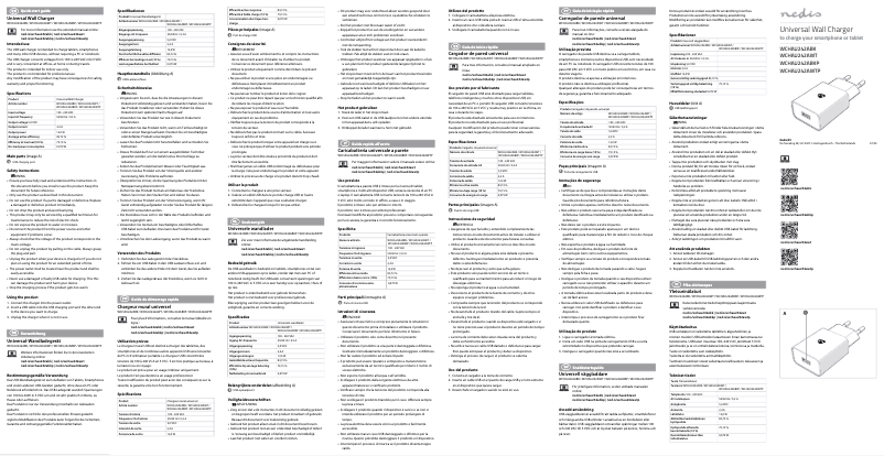 Page 1 of the manual User Manual Nedis WCHAU242ABK
