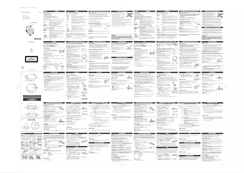 First page image of the manual for EXP5463