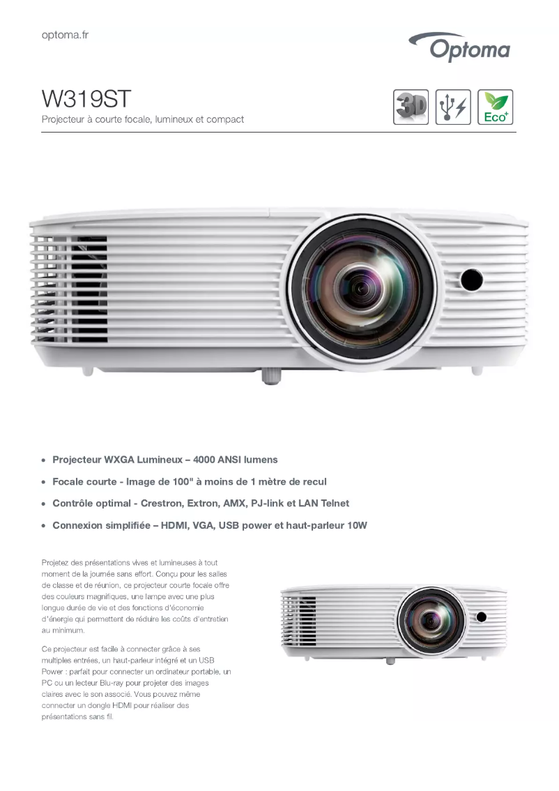 First page image of the manual for W319ST