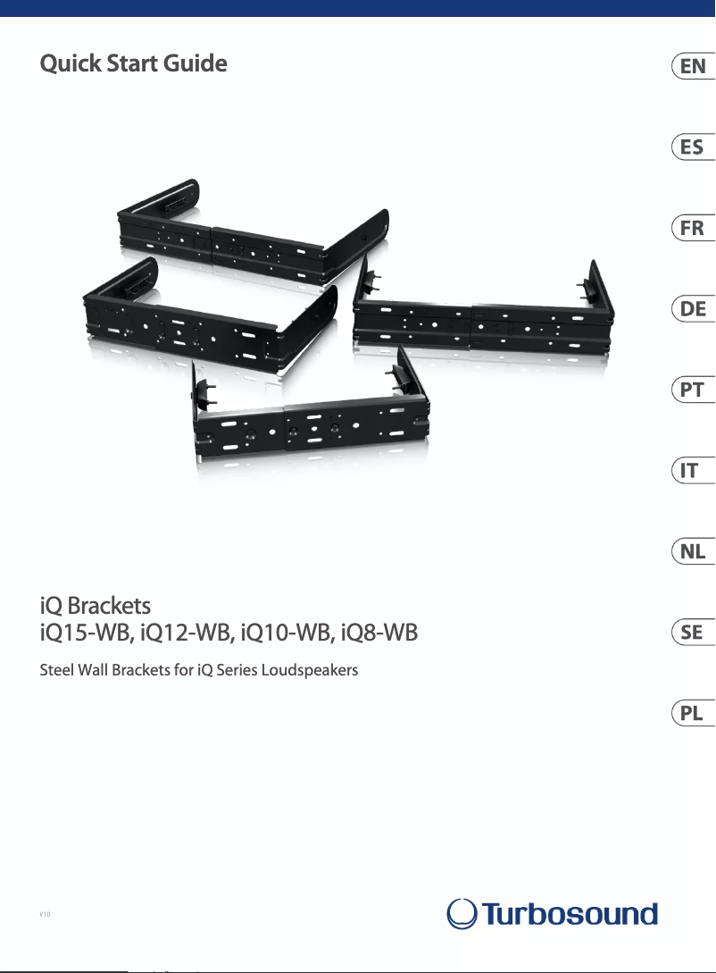 First page image of the manual for iQ8-WB