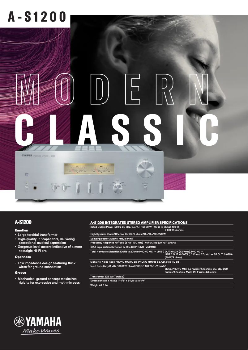 First page image of the manual for A-S801