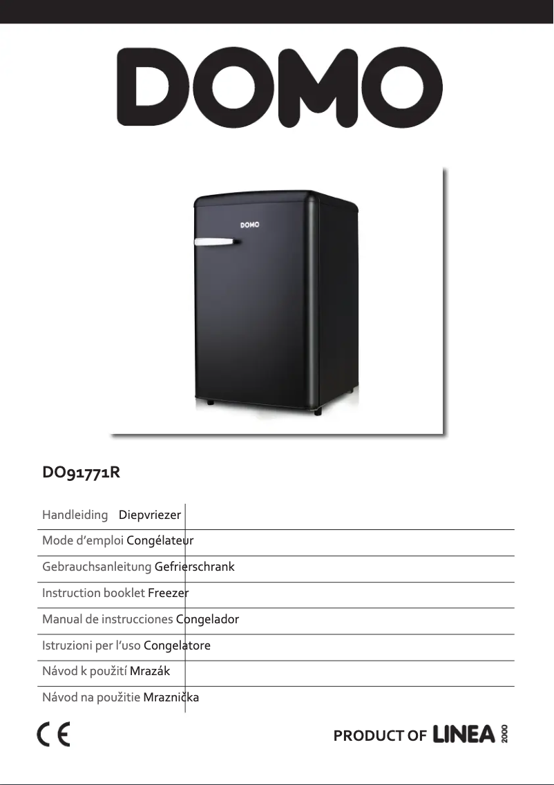 First page image of the manual for DO91771R