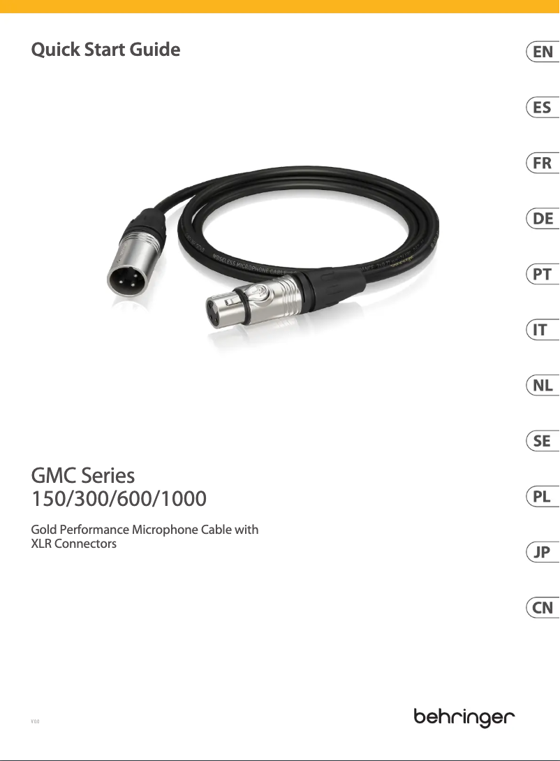 First page image of the manual for GMC-150