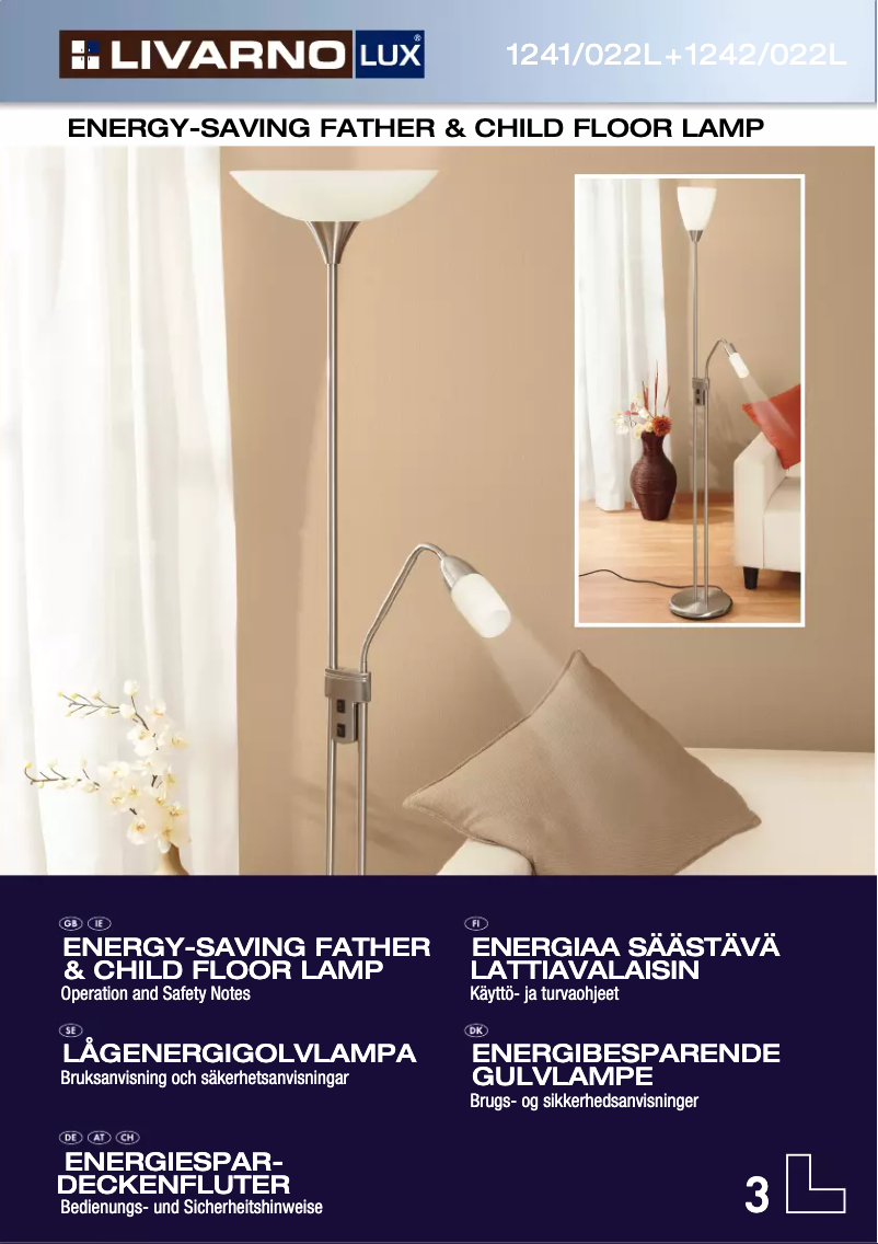 First page image of the manual for IAN 53130