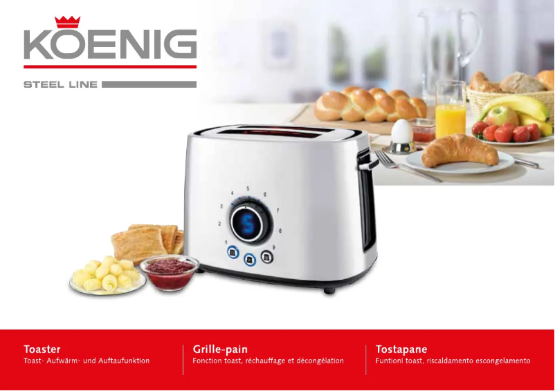 Page 1 of the manual User Manual Koenig B02604