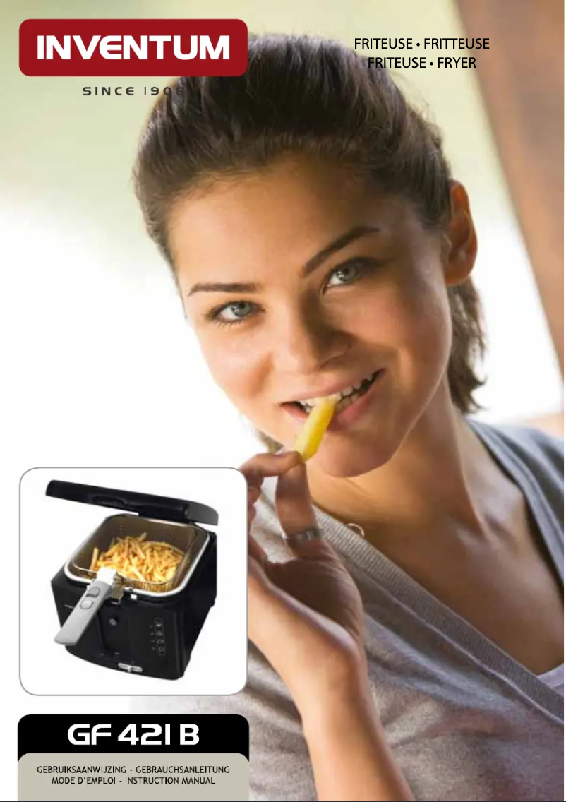 First page image of the manual for GF421B