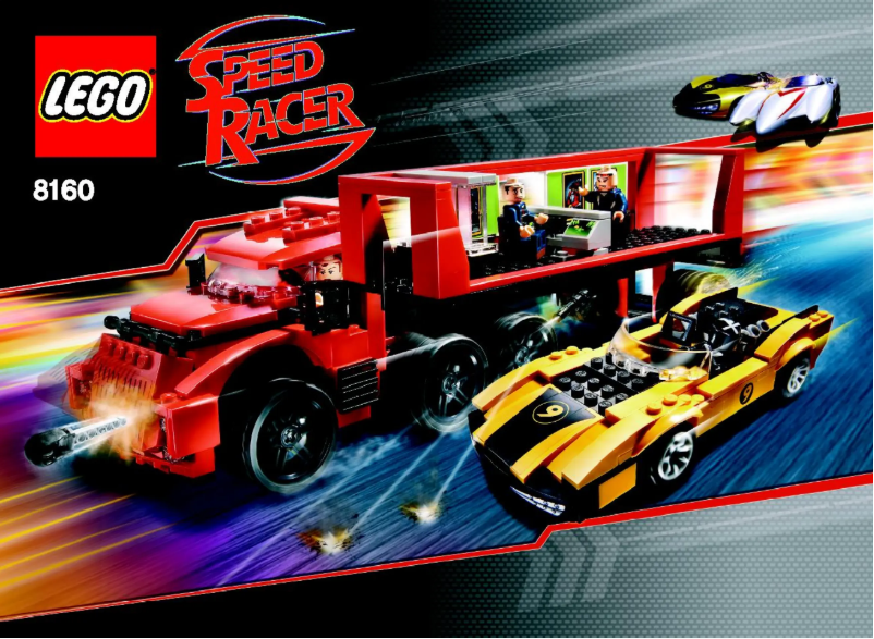 First page image of the manual for Speed Champions 8160