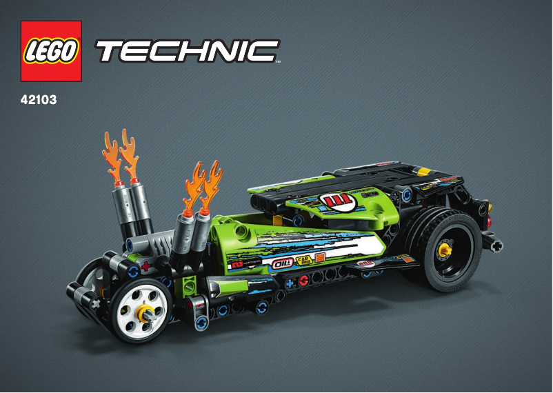 First page image of the manual for Technic 42103