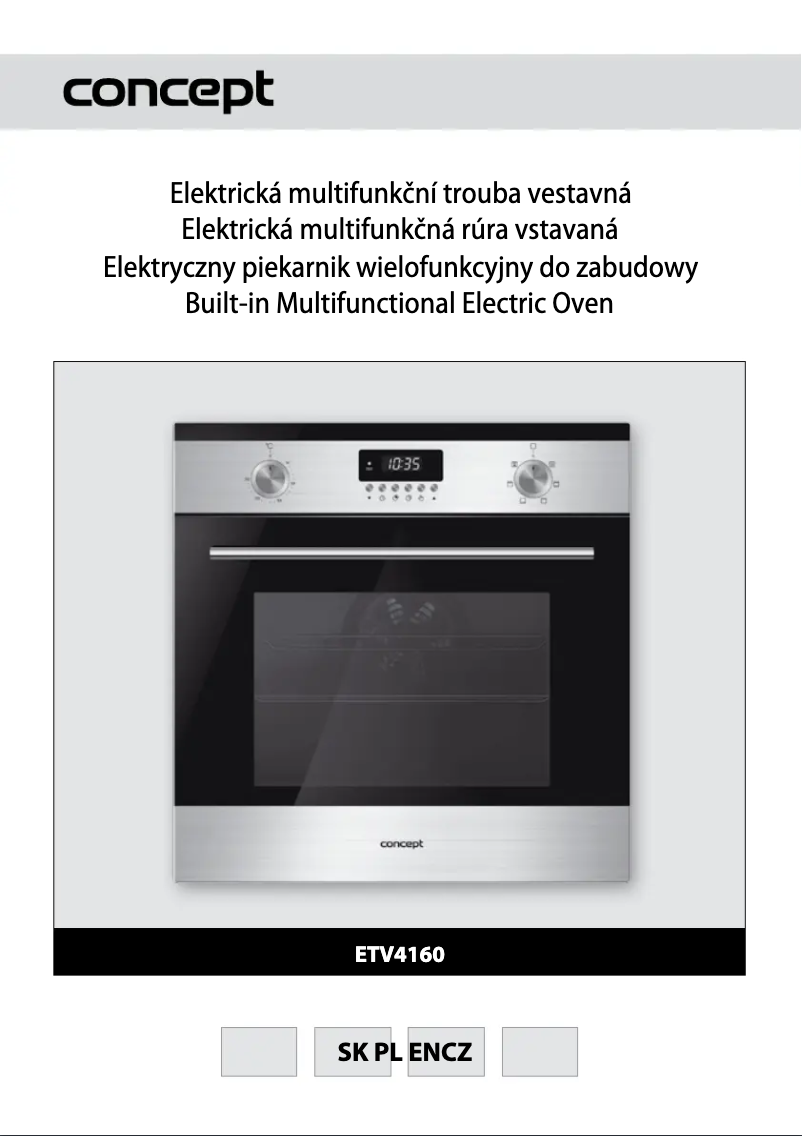Page 1 of the manual User Manual Concept ETV-4160