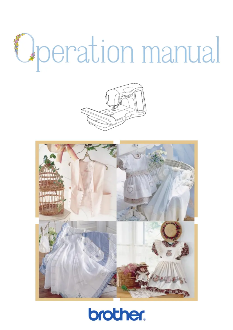 First page image of the manual for P-Touch 3000