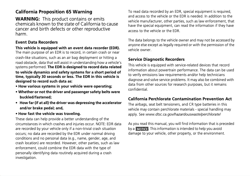 Page 1 of the manual User Manual Honda Accord Sedan (2015)