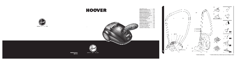Page 1 of the manual User Manual Hoover Telios H30
