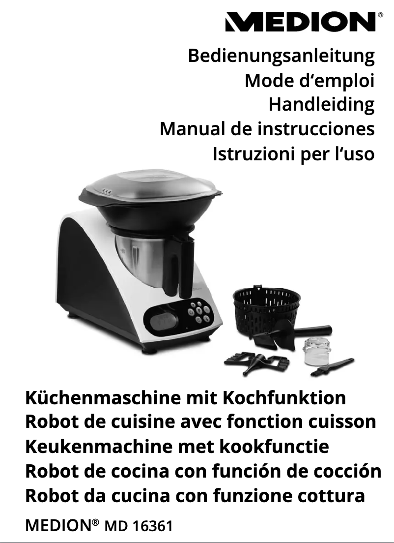 First page image of the manual for MD 16361