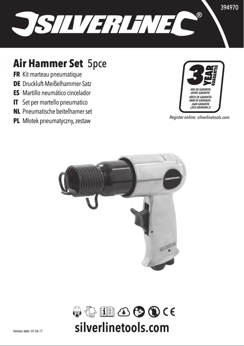 Page 1 of the manual User Manual Silverline 394970