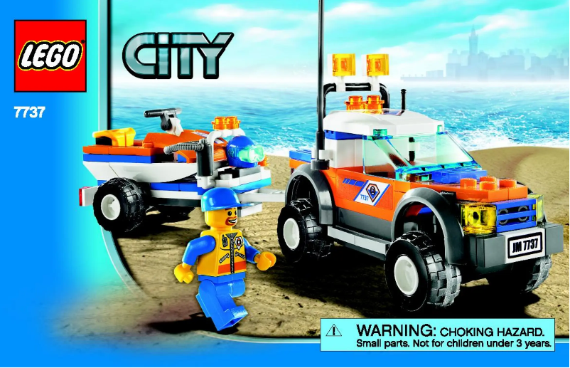 Page 1 of the manual User Manual Lego City 7737