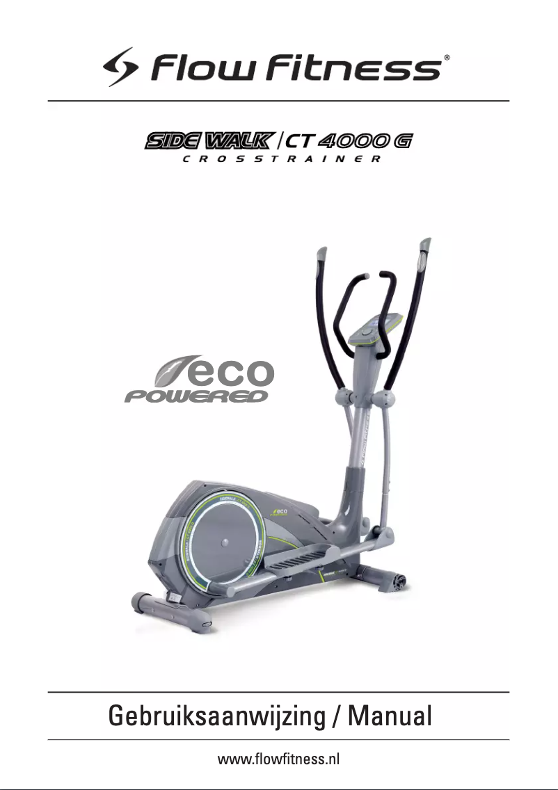 First page image of the manual for Side Walk CT4000G