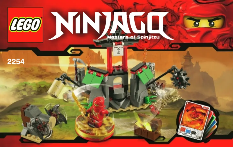 Page 1 of the manual User Manual Lego NINJAGO 2254