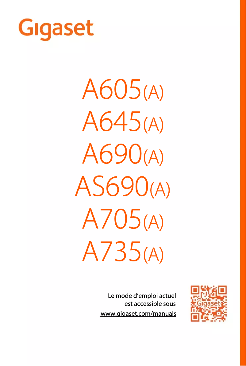 First page image of the manual for A605A