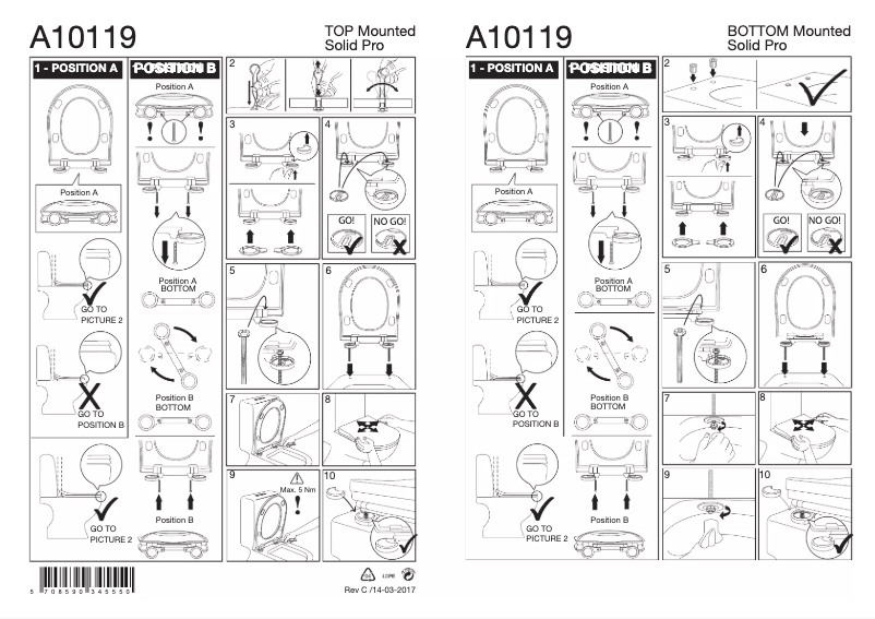 First page image of the manual for Care