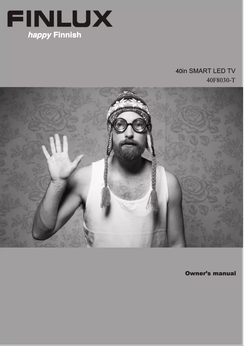 First page image of the manual for 40F8030-T