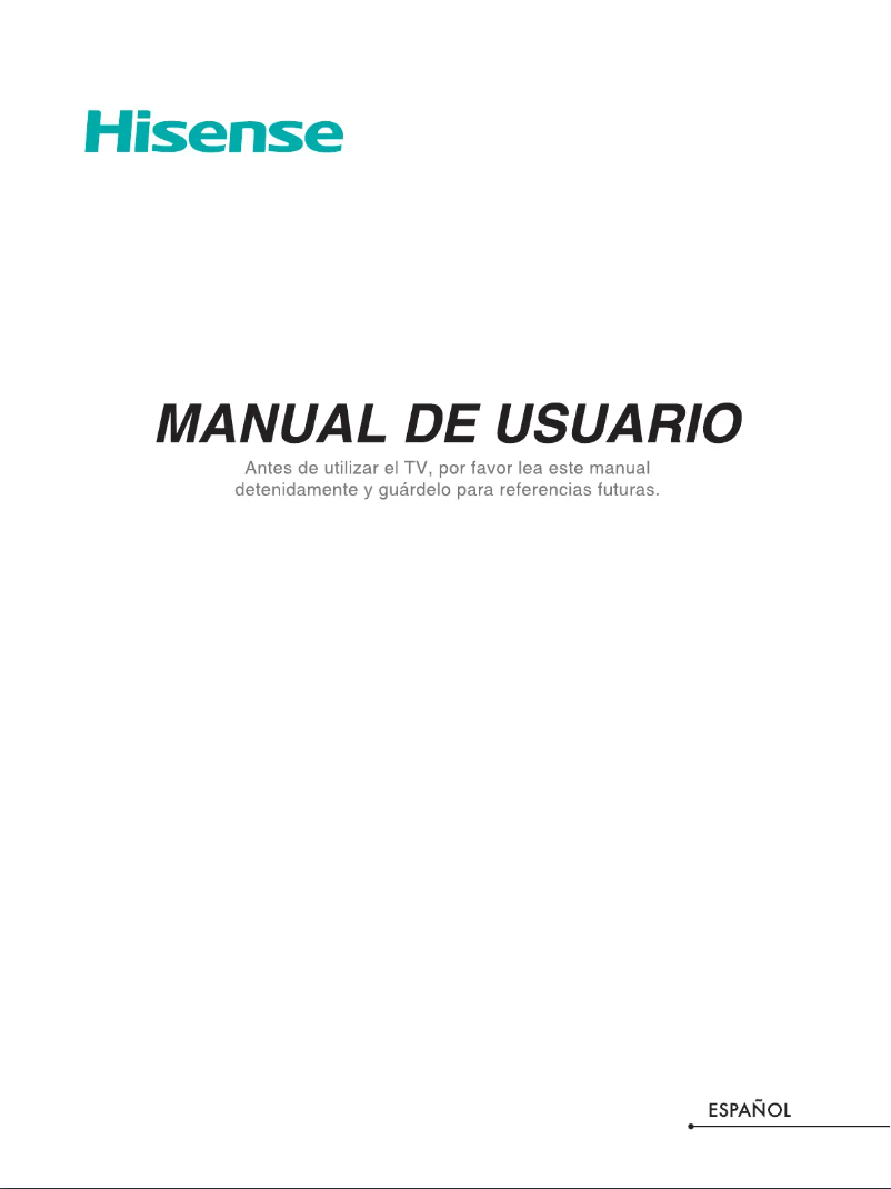 Page 1 of the manual User Manual Hisense 32H3D1