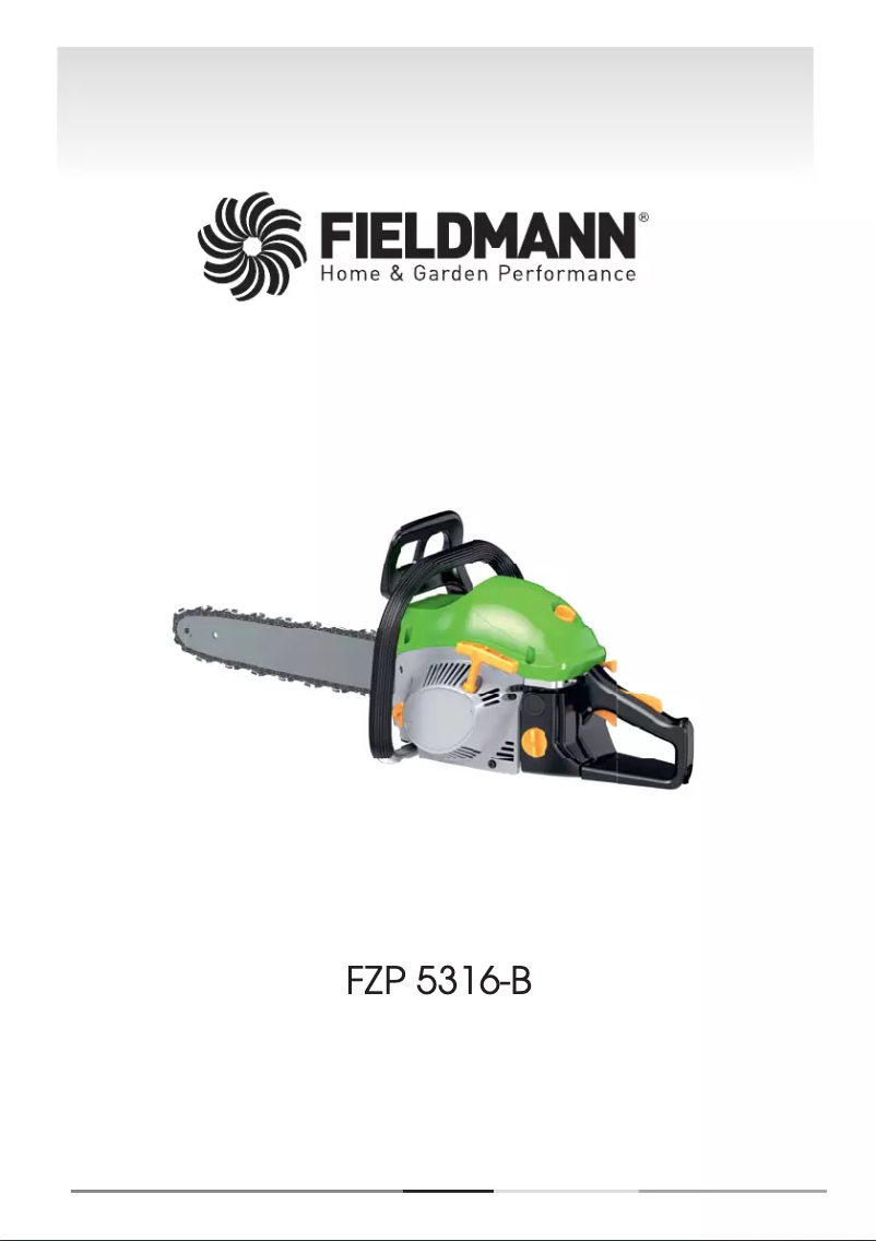 Page 1 of the manual User Manual Fieldmann FZP 5316-B