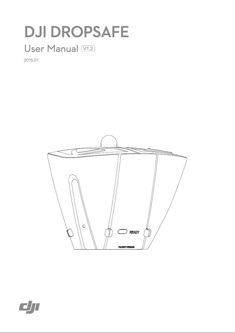 Page 1 of the manual User Manual DJI Dropsafe