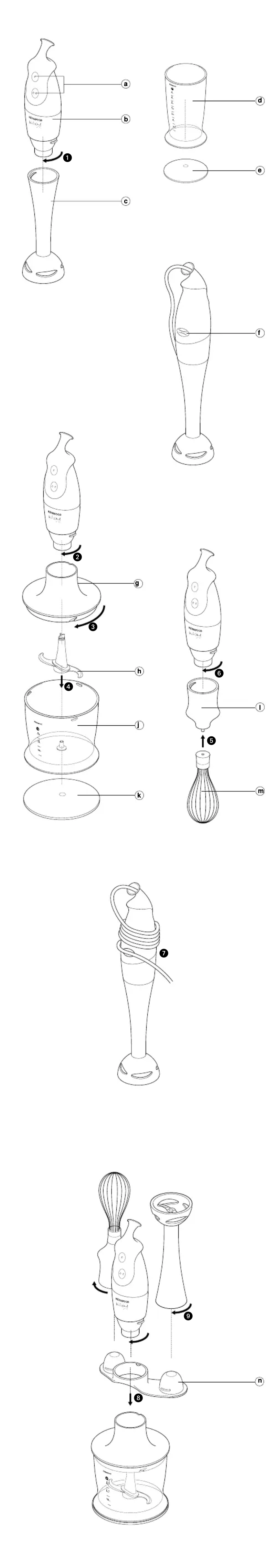 First page image of the manual for HB605