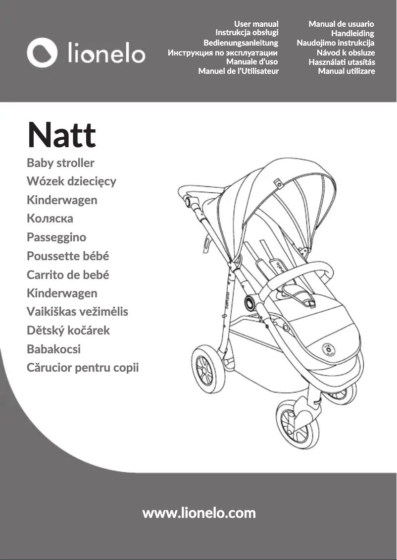 Page 1 of the manual User Manual Lionelo Natt