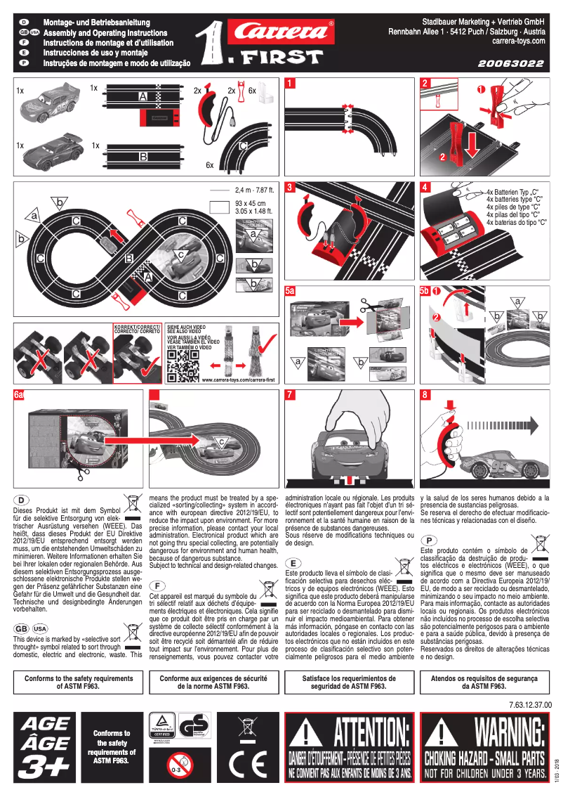 First page image of the manual for 20063022