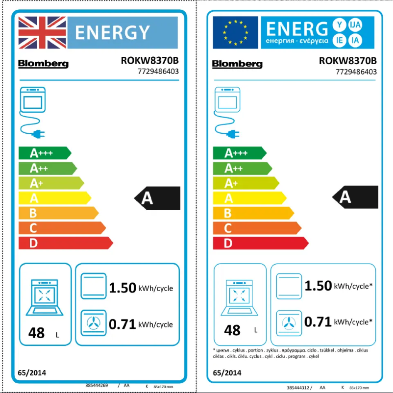 First page image of the manual for ROKW8370B