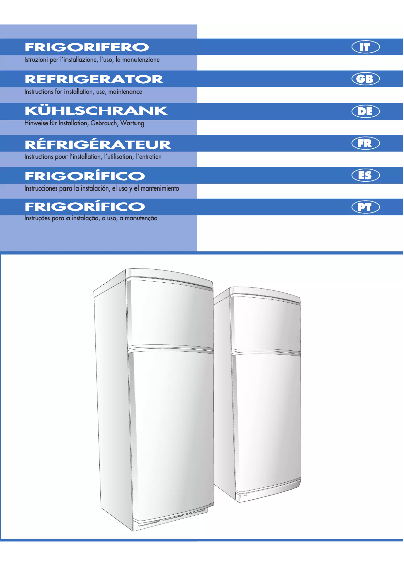 First page image of the manual for BODP262/C