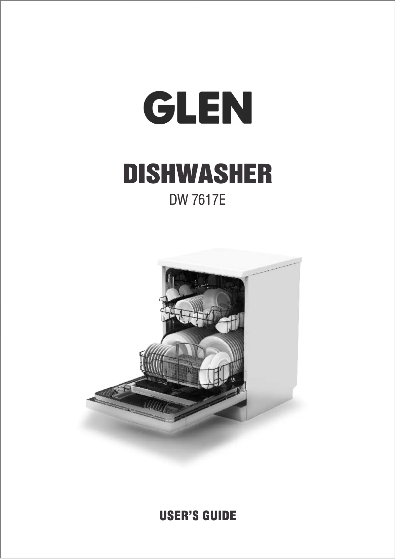 First page image of the manual for DW 7617E